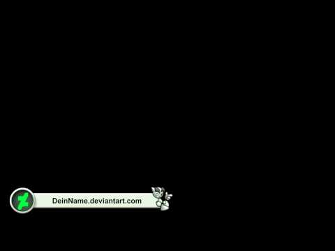 Social Media Lower Third Template Deviantart #04 4K 2160p