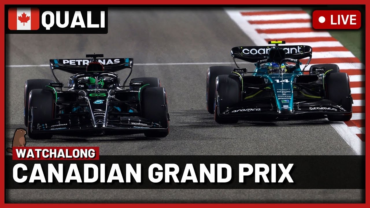 F1 Live - Canadian GP Qualifying Watchalong Live timings + Commentary