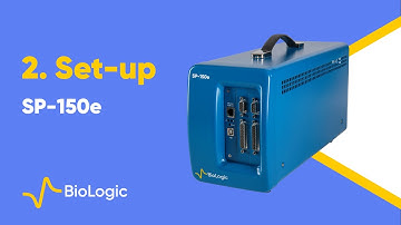 Set-up - Getting started on the SP-150e - BioLogic