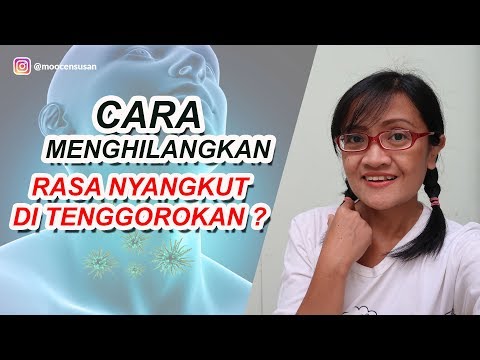 CARA MENGHILANGKAN RASA NYANGKUT DI TENGGOROKAN