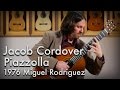 Jacob cordover  piazzolla adios nonino 1976 rodriguez churc.oor