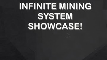 Infinite Mining System Showcase (Roblox).