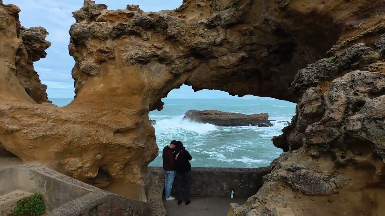 영어 왕초보 부부 유럽100일 자동차 여행(84일차 프랑스 남단 바욘, 비아리츠)