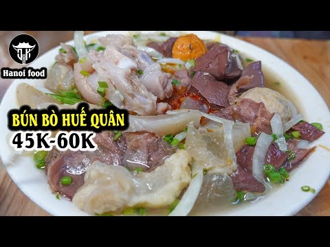 Video Bún bò Huế | Há hốc mồm với tốc độ đỉnh cao của chủ... - youtube