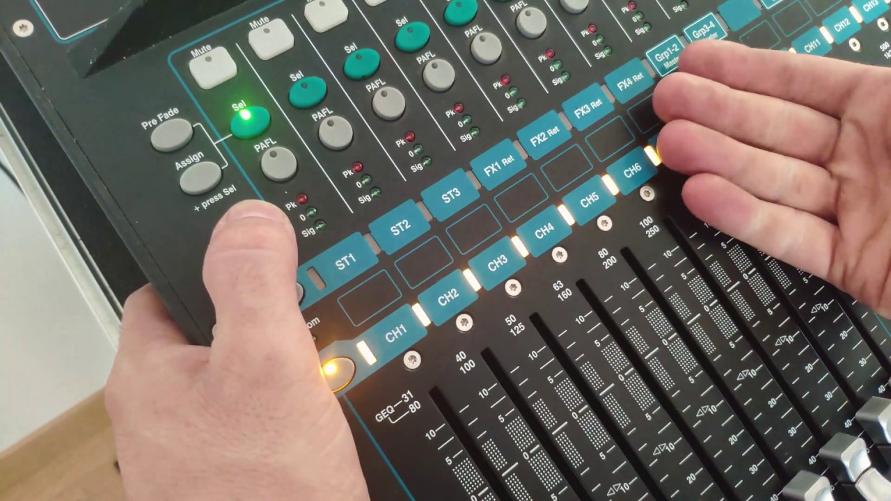 ALLEN & HEATH QU24 COME FUNZIONA QUESTO MIXER DIGITALE PARTE 1 - YouTube