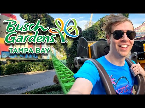 My First Time at Busch Gardens Tampa! | Busch Gardens Tampa Vlog 2024