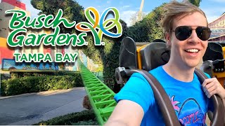 My First Time at Busch Gardens Tampa! | Busch Gardens Tampa Vlog 2024