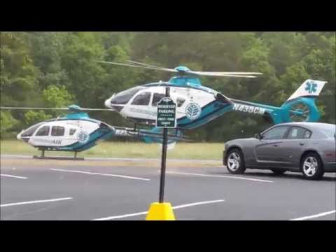 Insane Care Wreck Double Helicopter Landing