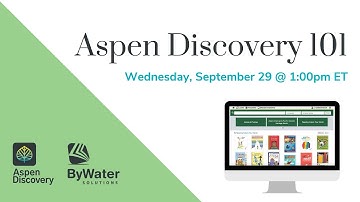 Discover Aspen: Aspen Discovery 101
