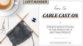 [LEFT-HANDED] Knitting Help: Cable Cast On