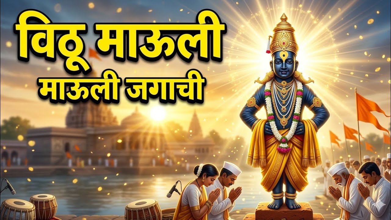 🙏 पंढरीचा गजर | विठ्ठल भक्तीगीत | Pandharicha Gajar | Vitthal Bhajan | Marathi Devotional Song 🙏