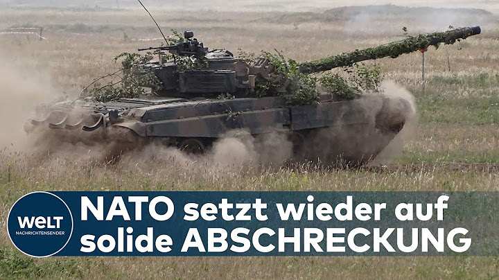 NATO RÜSTET SICH: Solide  militärische Abschreckung gegenüber Russland - Moskau empört