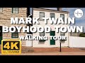 4k mark twain boyhood town hannibal missouri usa  walking tour