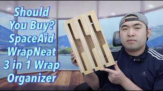 Should You Buy? SpaceAid WrapNeat 3 in 1 Wrap Organizer