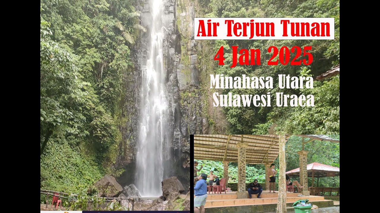 Air Terjun Tunan edisi 4 Januari 2025, wisatawan samakin banyak mengunjungi kawasan wisata tersebut
