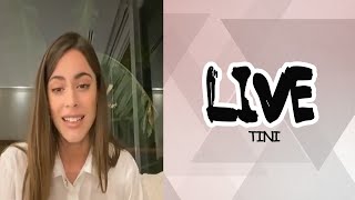 Tini na Instagram Live (20.03.2020)