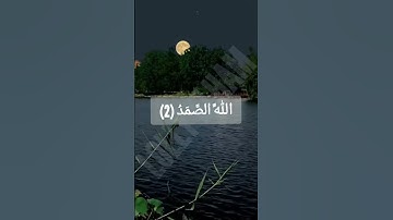 سورة الاخلاص بصوت الشيخ ماهر المعيقلي 🤍✨️.