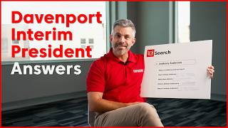 Anthony Anderson Answers | Meet Davenport University’s Interim President