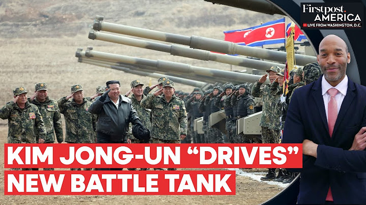 Watch: Kim Jong-Un "Drives" A Tank, Prepares For War Against South Korea | Firstpost America