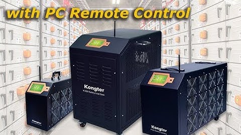 Kongter:  Smart DC Load Bank with PC remote control