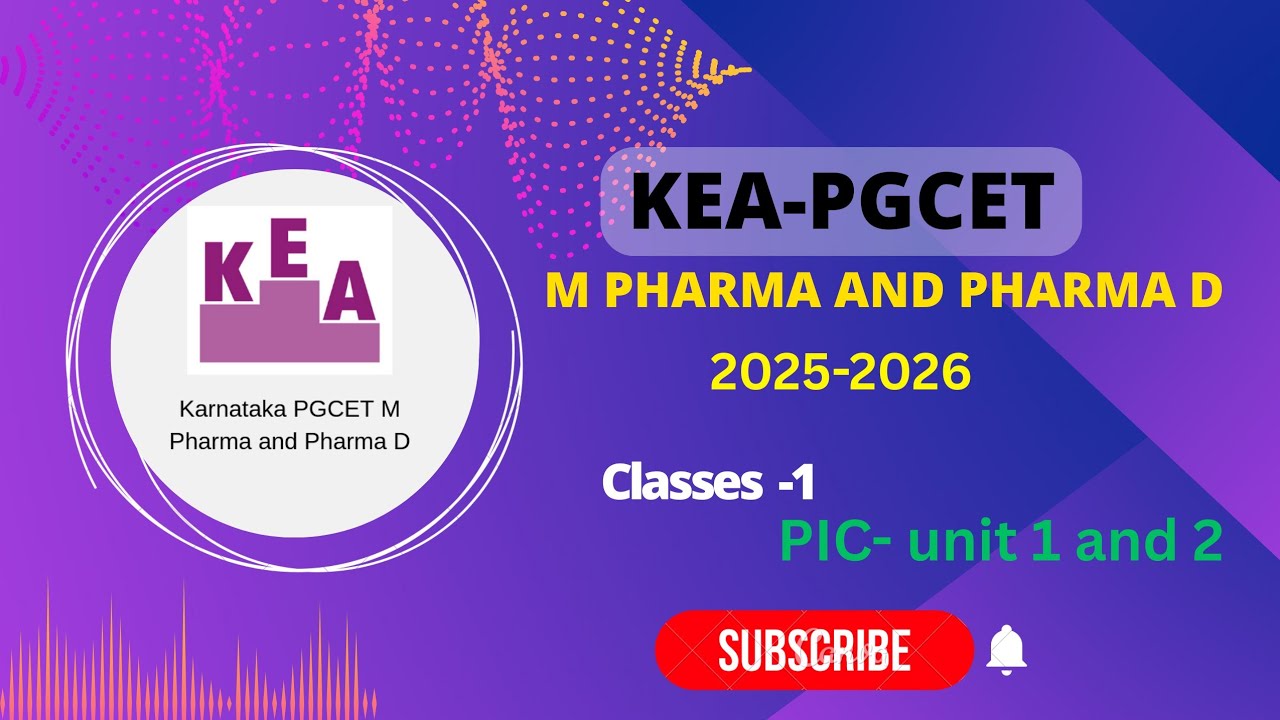 Class- 1 Pharmaceutical Inorganic Chemistry Unit -1 and 2 - YouTube