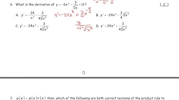 MCV4U MHR Unit 2 Review Derivatives Answers