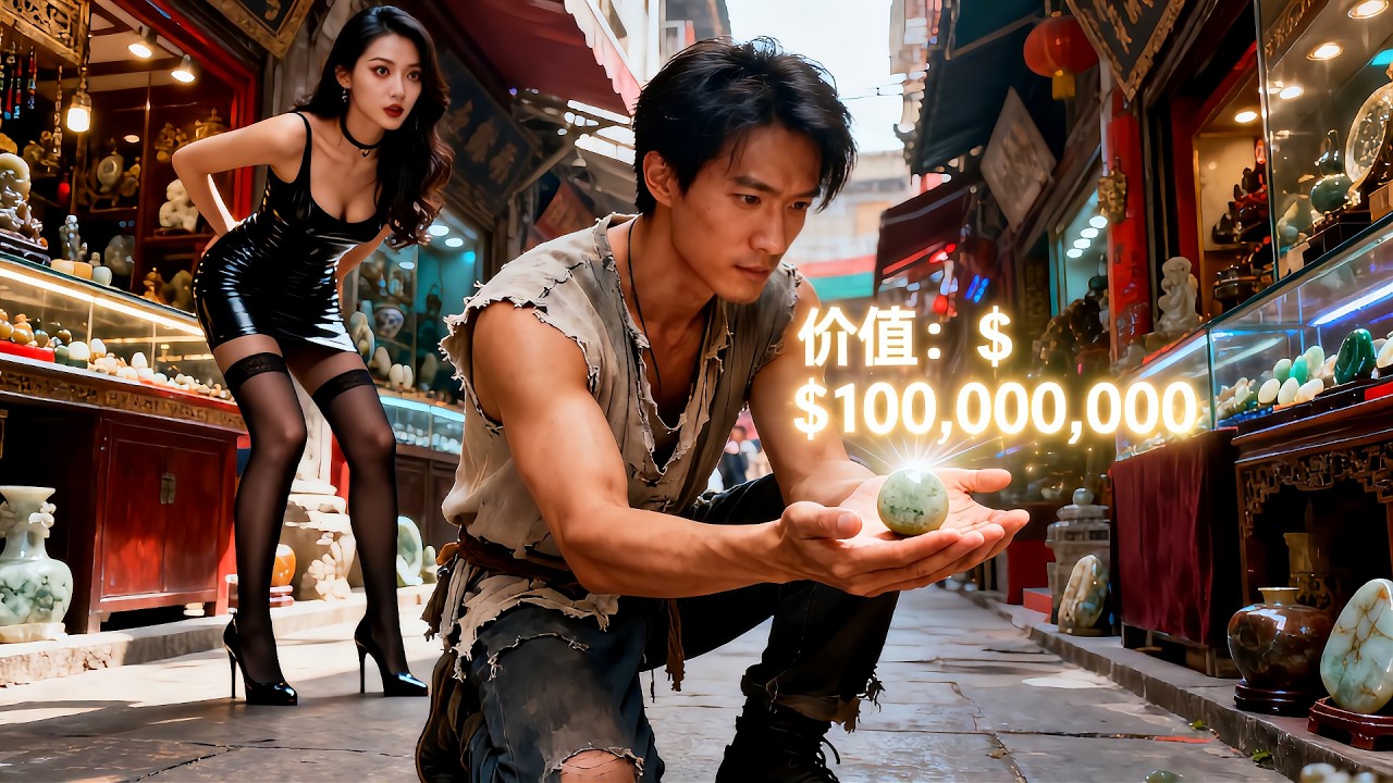 【FULL】窮小子被女友背叛後覺醒黃金神瞳，一眼看出物品真假與價值，引得美女富婆直接倒追他💕#短劇 #大陸短劇 #爽劇