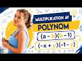 Hur multiplicerar man polynom? Expanderande parenteser