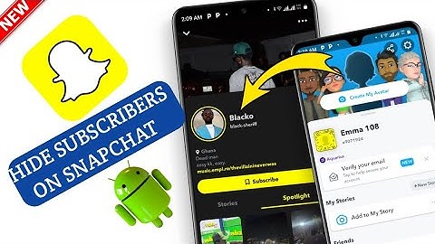 How to Hide Subscribers on Snapchat Public Profile 🙊🚀🔥