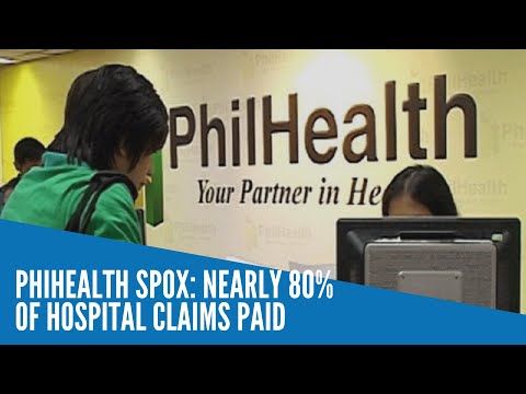 PhiHealth spox: Nearly 80% of hospital claims paid