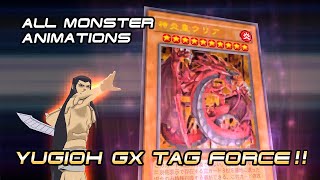 Yugioh GX Tag Force Series - All Animations [4K] with Voices