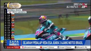 Making History Racer Veda Ega Wins 3rd Place In The Brazilian Moto3 Event