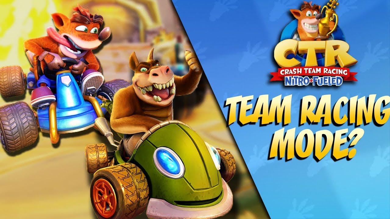 Crash Team Racing: Should Team Racing Be Added? - YouTube