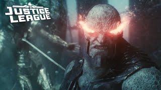 justice league trailer darkseid battle opening scene explained