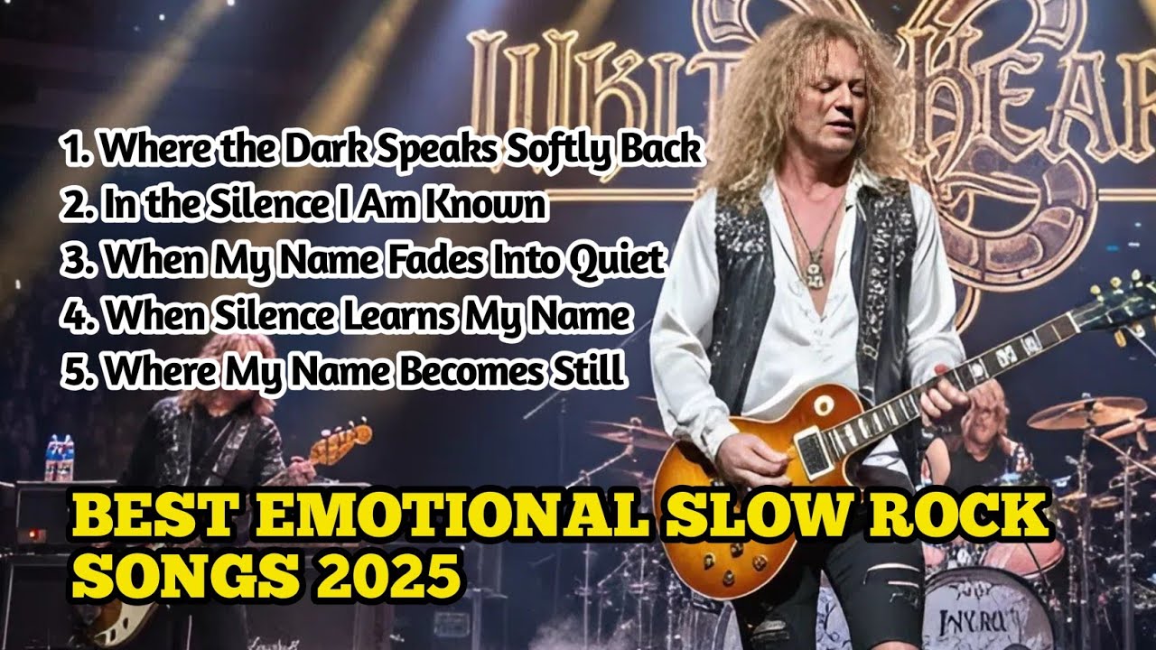 Best Emotional Slow Rock Ballads 80s 90s Playlist 2025 | Timeless Heartbreaking Rock Songs