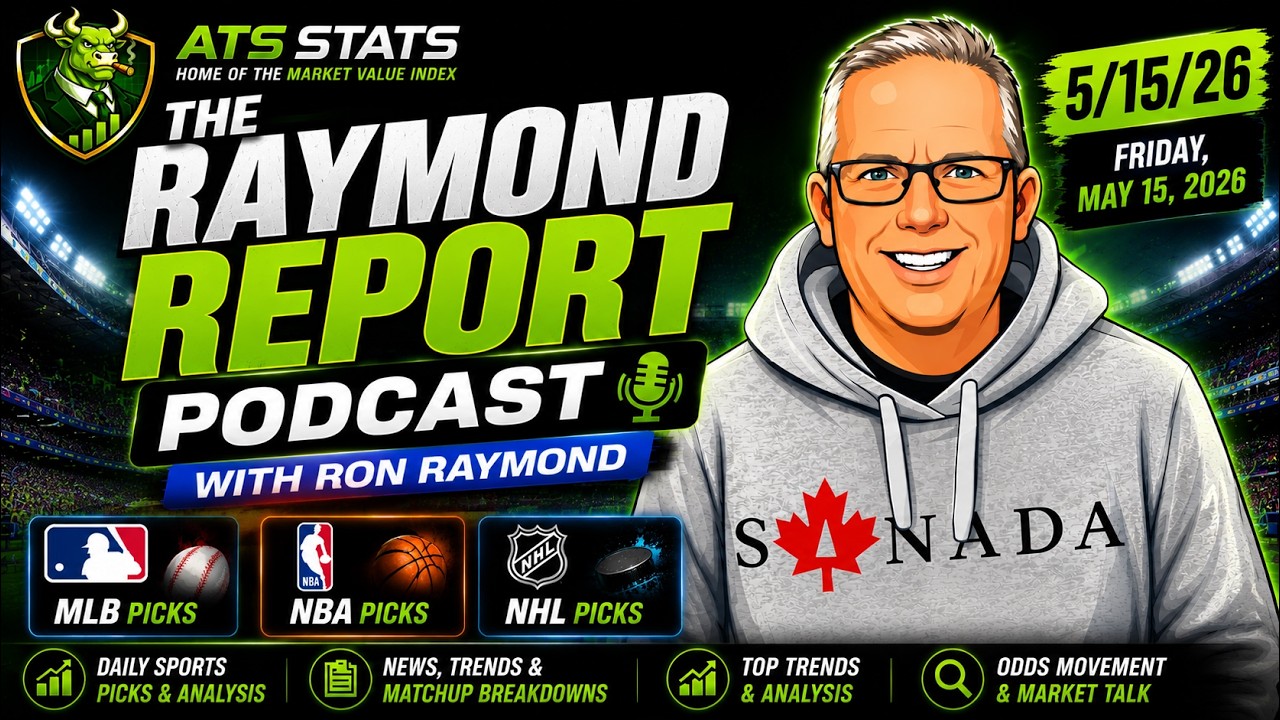 Ron Raymond The Raymond Report Podcast with Ron Raymond | MLB, NBA & NHL Picks and ...
