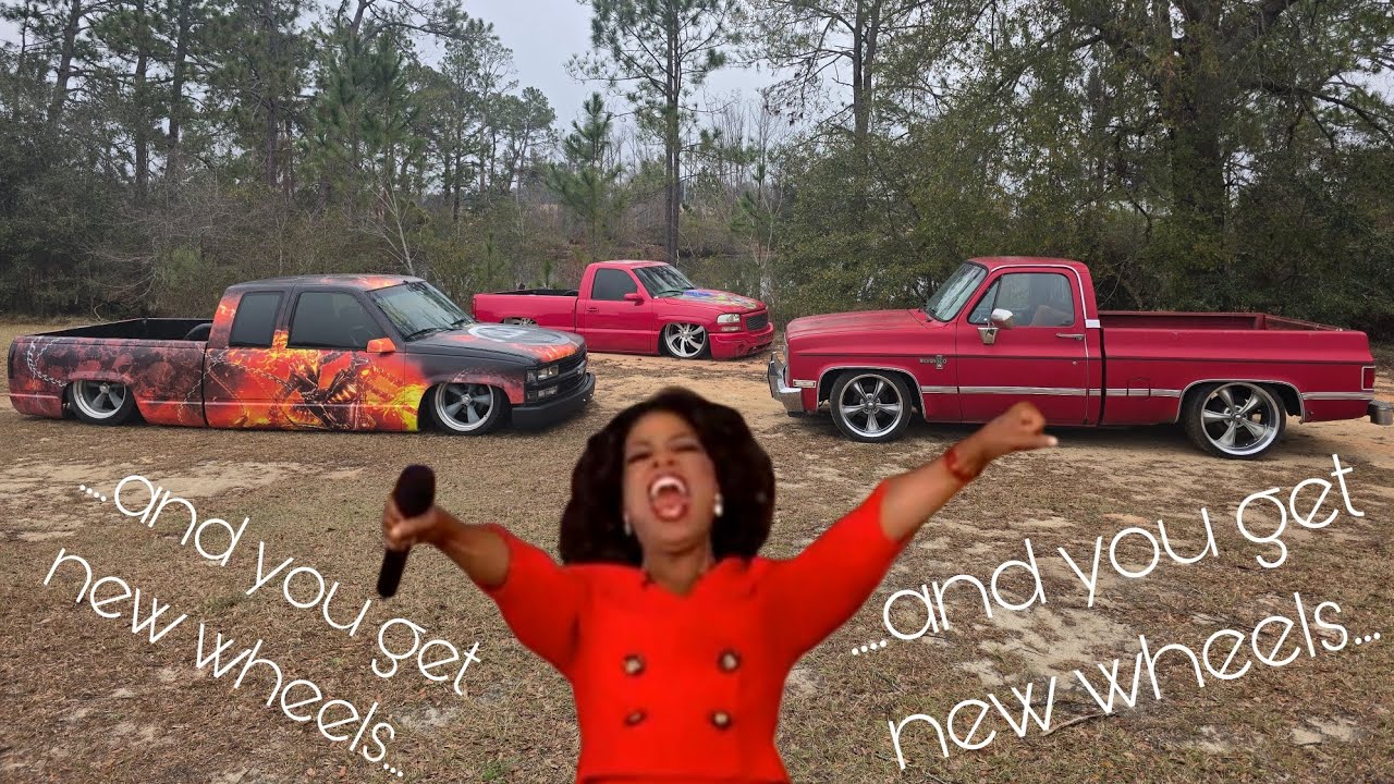 Новые диски на c10 и KayKays c1500... просто очередные выходные в мастерской.