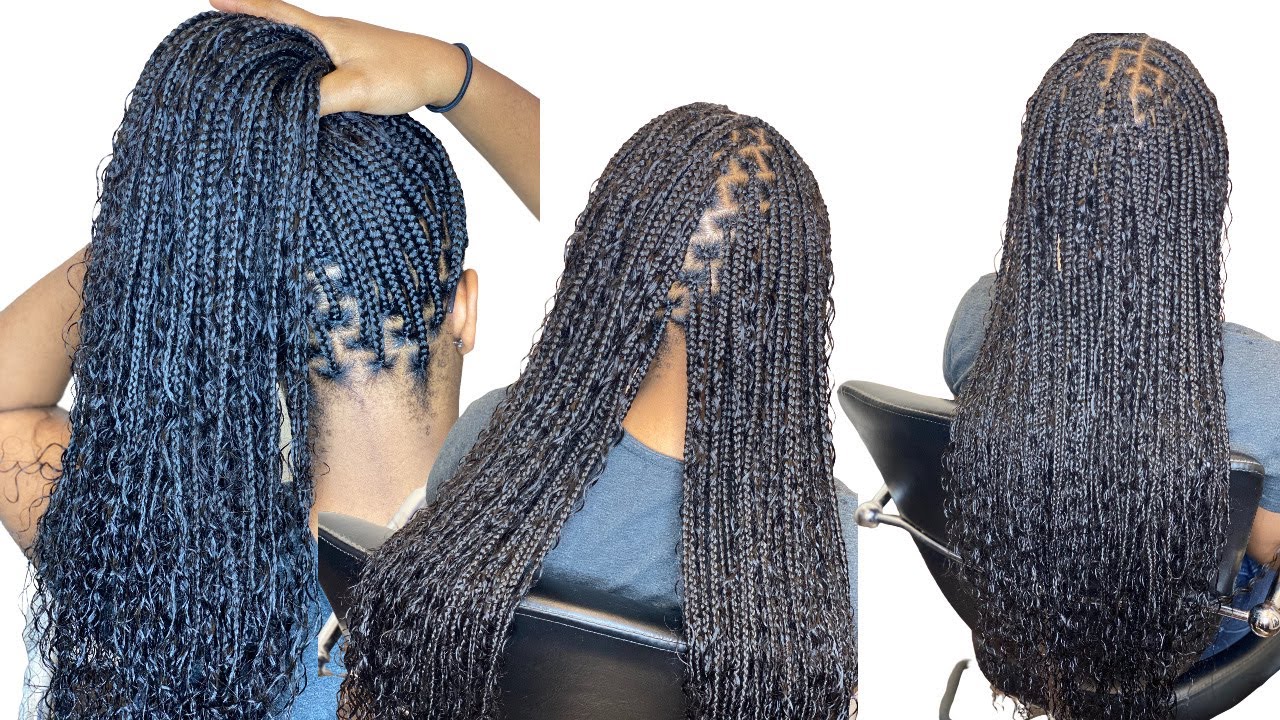 Gypsy Knotless Braids - The Hair You Use Makes All The Difference!!!! 