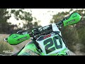 2020 Kawasaki KLX300R Project Bike Riding Impression