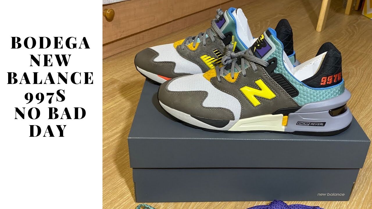 bodega x new balance 997s no bad days