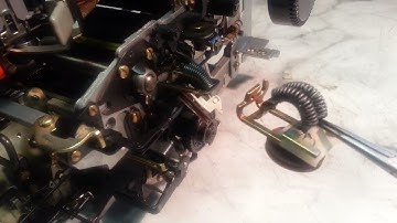 IBM Selectric Typewriter Transport Pulley and Tab Return Cords Replacement Wind Mainspring Version 2