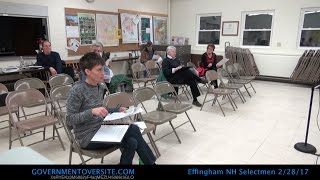 Effingham NH Selectmen 2:28:17