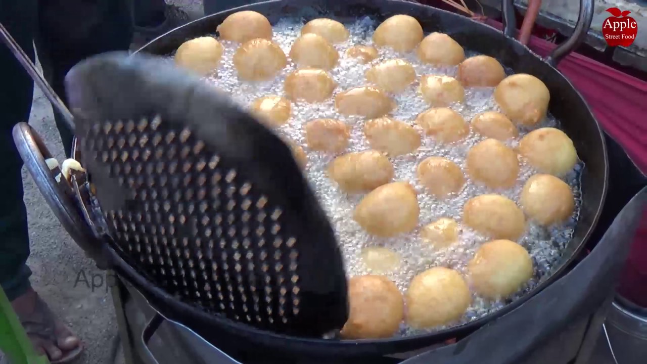100 bajjis my manikantha food court | gold balls recipe | Mysore bonda | APPLE STREET FOOD