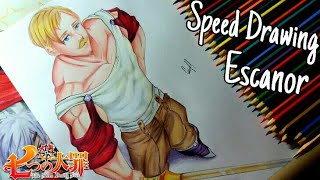 Drawing Escanor- Nanatsu no Taizai (Speed Drawing D.L Collab)