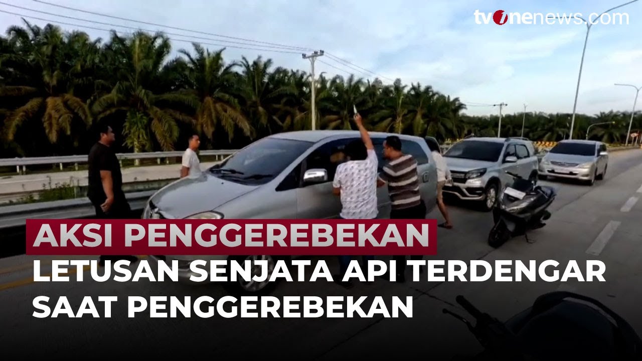 Polres Asahan Gerebek Pelaku Narkoba Saat Melintas di Tol Kisaran-Medan | OneNews Update