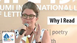 Why I Read - Dr Nicola Streeten & Lin Anderson | MBIFL 2019 screenshot 1