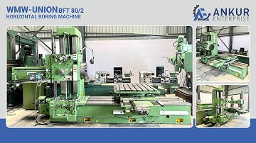 WMW-UNION BFT 80/2 - Horizontal Boring Machine