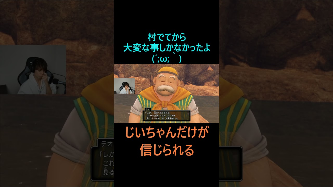 ここまで本当に苦労したんだよ… #shorts #ゲーム実況 #ドラゴンクエスト #ドラクエ #ドラクエ11s #dragonquest