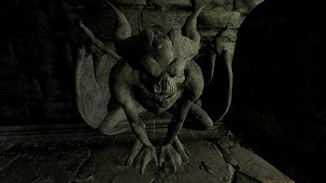 SKYRIM eps269 Killing A Gaggle of Gargoyles
