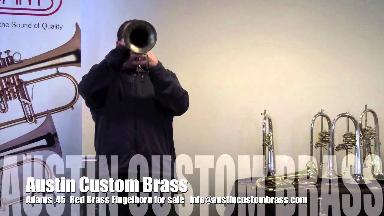Adams Red Brass Flugelhorn demo, Trent Austin ACB YouTube